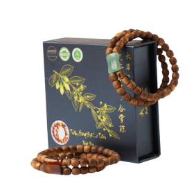 Vòng đeo trầm hương Đại La Thiên - 대라천 침향  목주