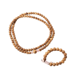 Vòng đeo trầm hương Đại La Thiên - 대라천 침향 묵주