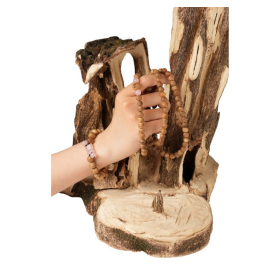 Vòng đeo trầm hương Đại La Thiên - 대라천 침향 묵주