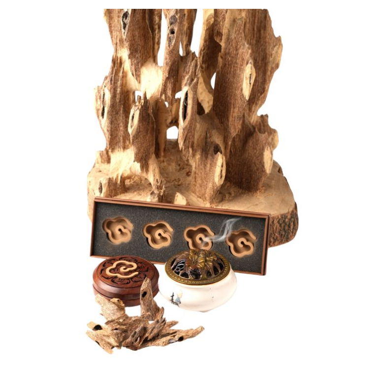 Nhang trầm hương nén không keo Đại La Thiên - 대라천 침향  향