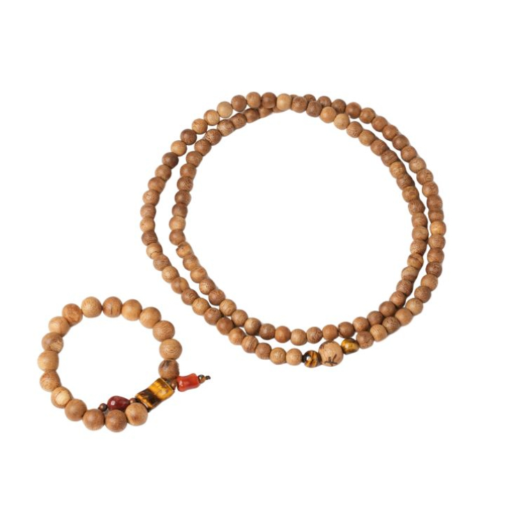 Vòng đeo trầm hương Đại La Thiên - 대라천 침향 묵주