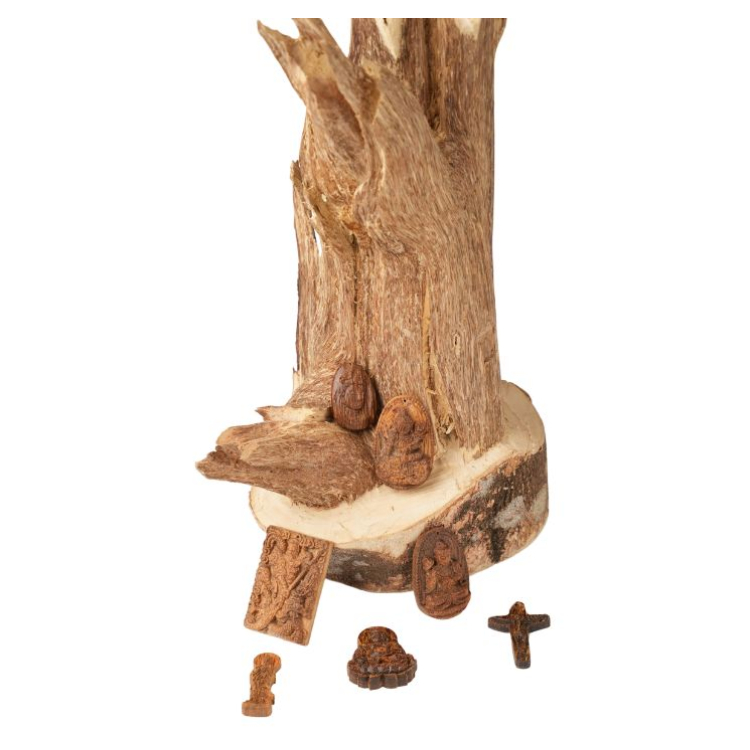 Mặt trầm hương Đại La Thiên - 대라천 침향 펜던트